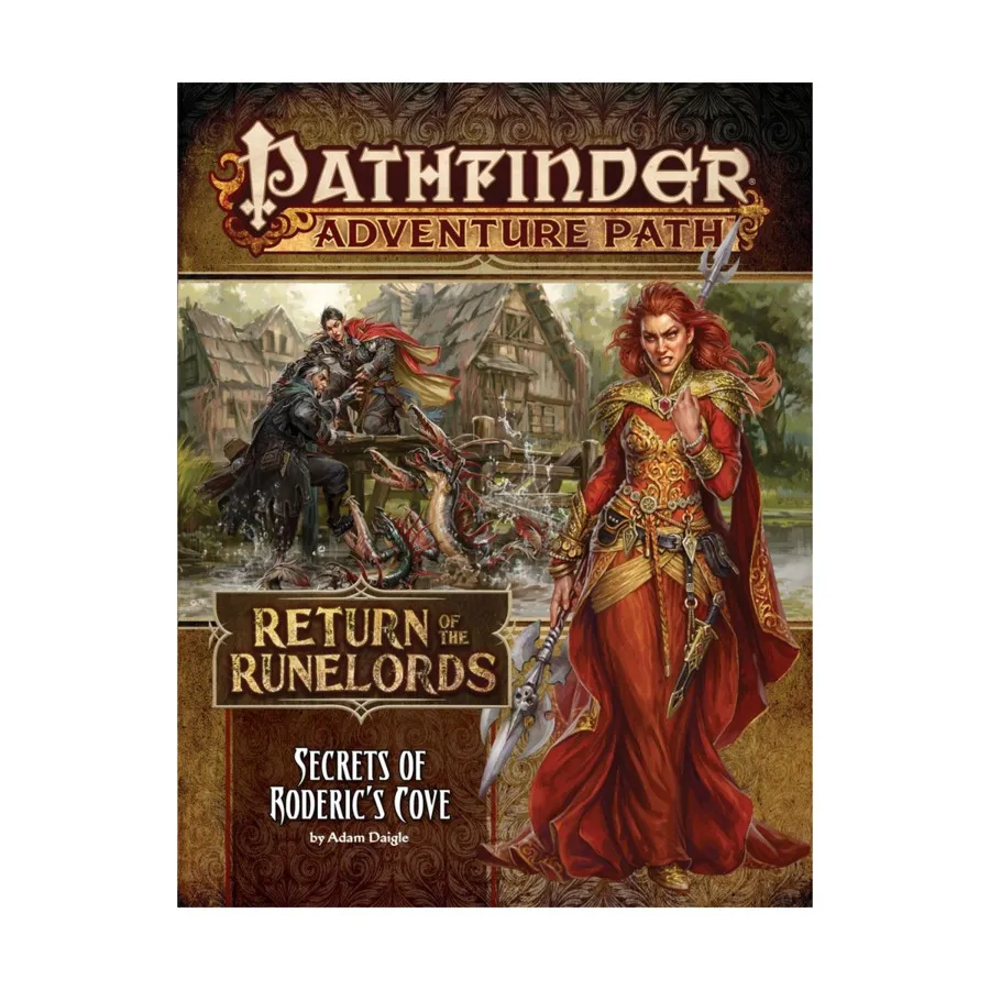 

#132 "Return of the Runelords #1 - Secrets of Roderic's Cove", Pathfinder Roleplaying Game (1st Edition) - Adventure Path #121 - #144, мягкая обложка