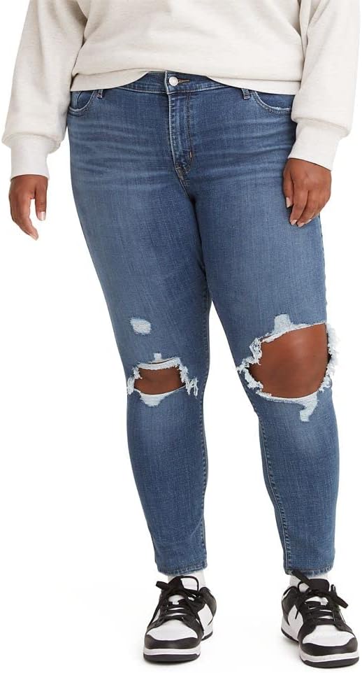 

Женские узкие джинсы Levi's 711 (также доступны в размере Plus), Lapis Decibel - Medium Indigo