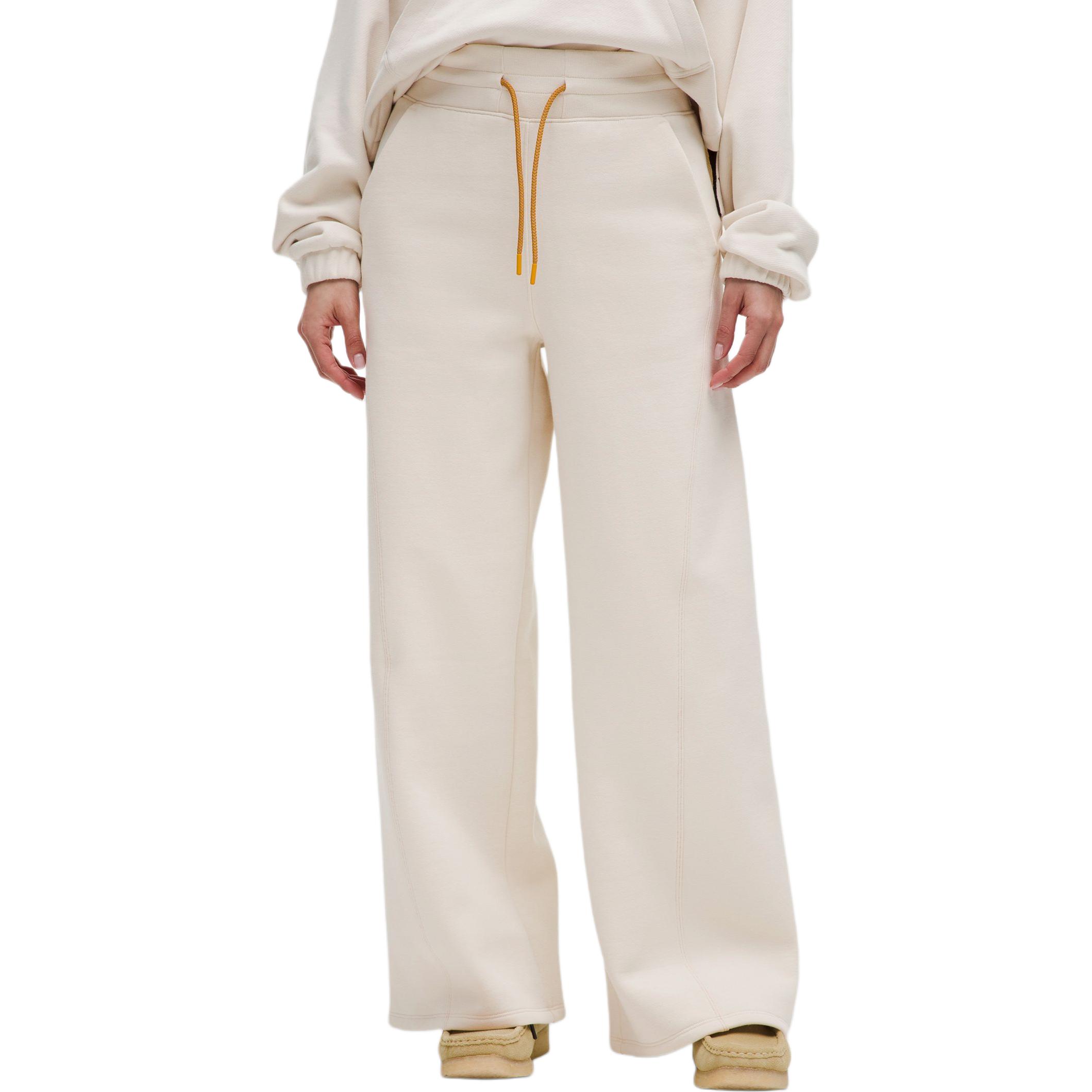 

Флисовые повседневные брюки Women's Lululemon, светлая слоновая кость