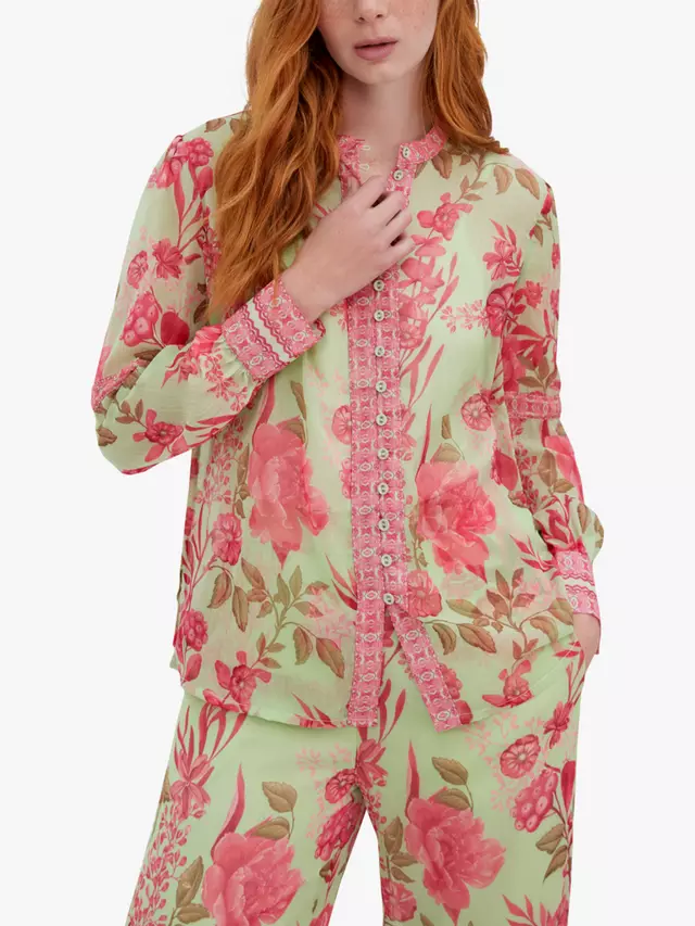 

Рубашка Raishma Aspen Floral, зеленый