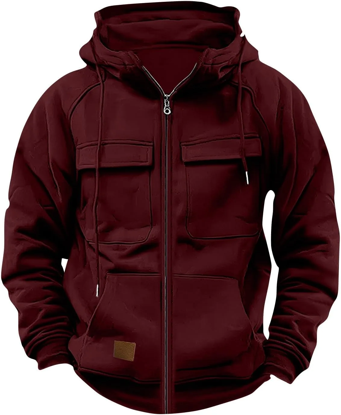 

GOFULY худи для мужчин Vintage Quarter Zip Pullover