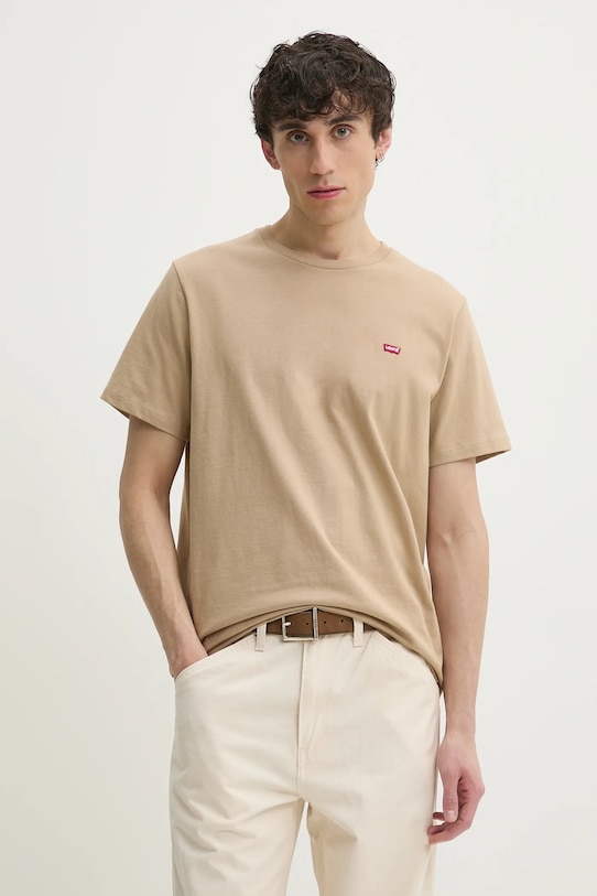 

Футболка хлопковая SS ORIGINAL HM TEE Levi'S, бежевый