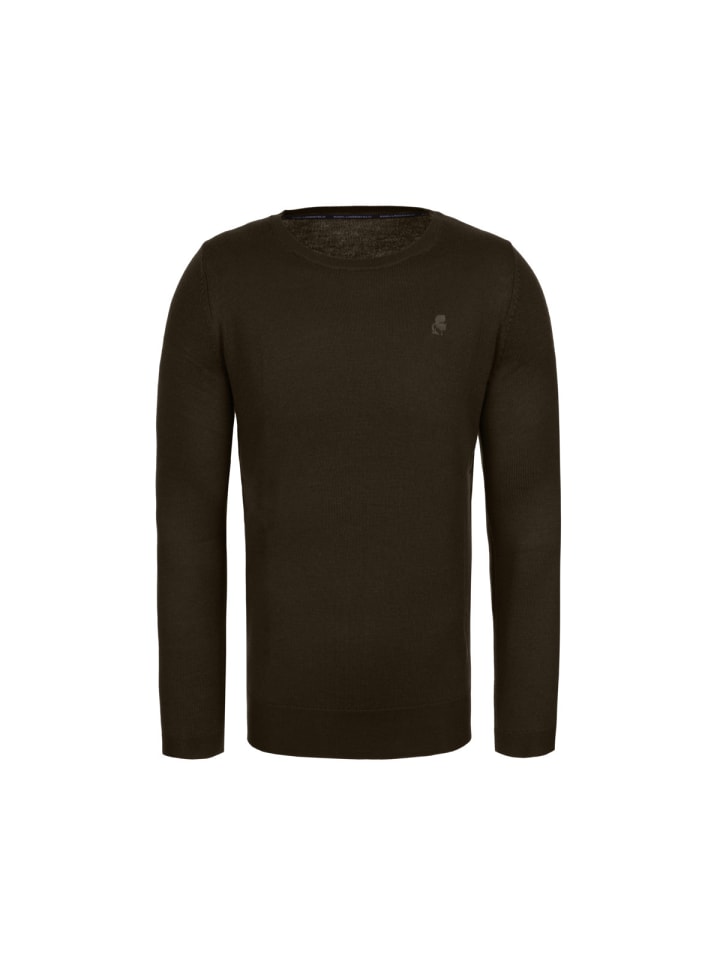 

Karl Lagerfeld Вязаный свитер 655000 темно-коричневого цвета