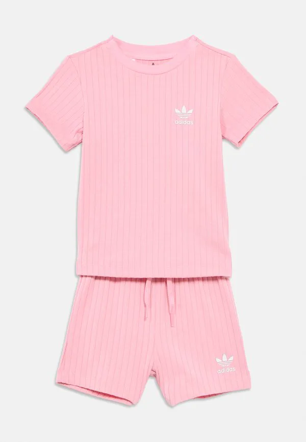 Обычные широкие детские шорты Adidas Originals, Light Pink — фото 3