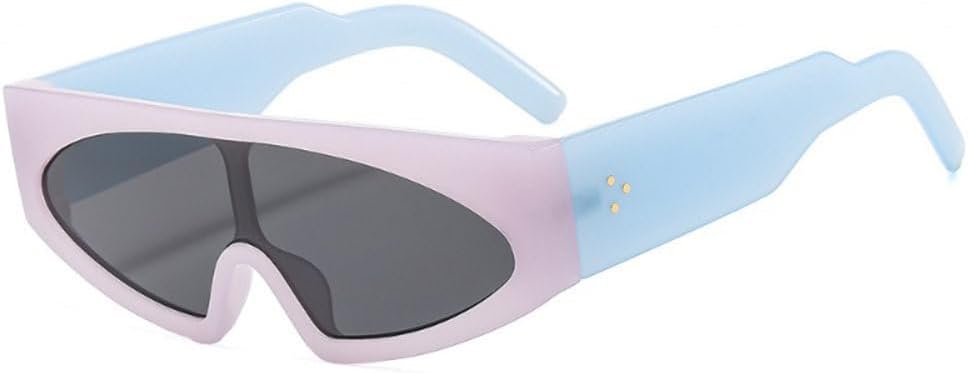 

Панк-винтажные солнцезащитные очки для мужчин, очки большого размера для мужчин и женщин, простые очки для мужчин и женщин в стиле ретро Lentes De Sol Mujer TYUVIVO, Purplegray