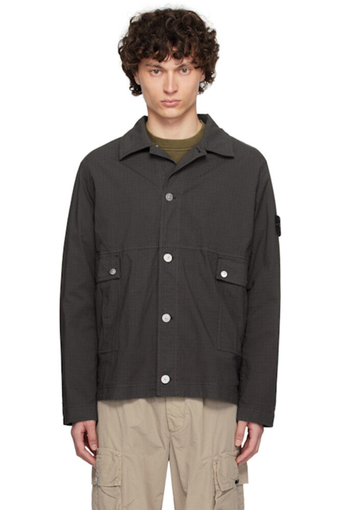 

Серая куртка Mil-Spec Stretch Ripstop-TC Stone Island