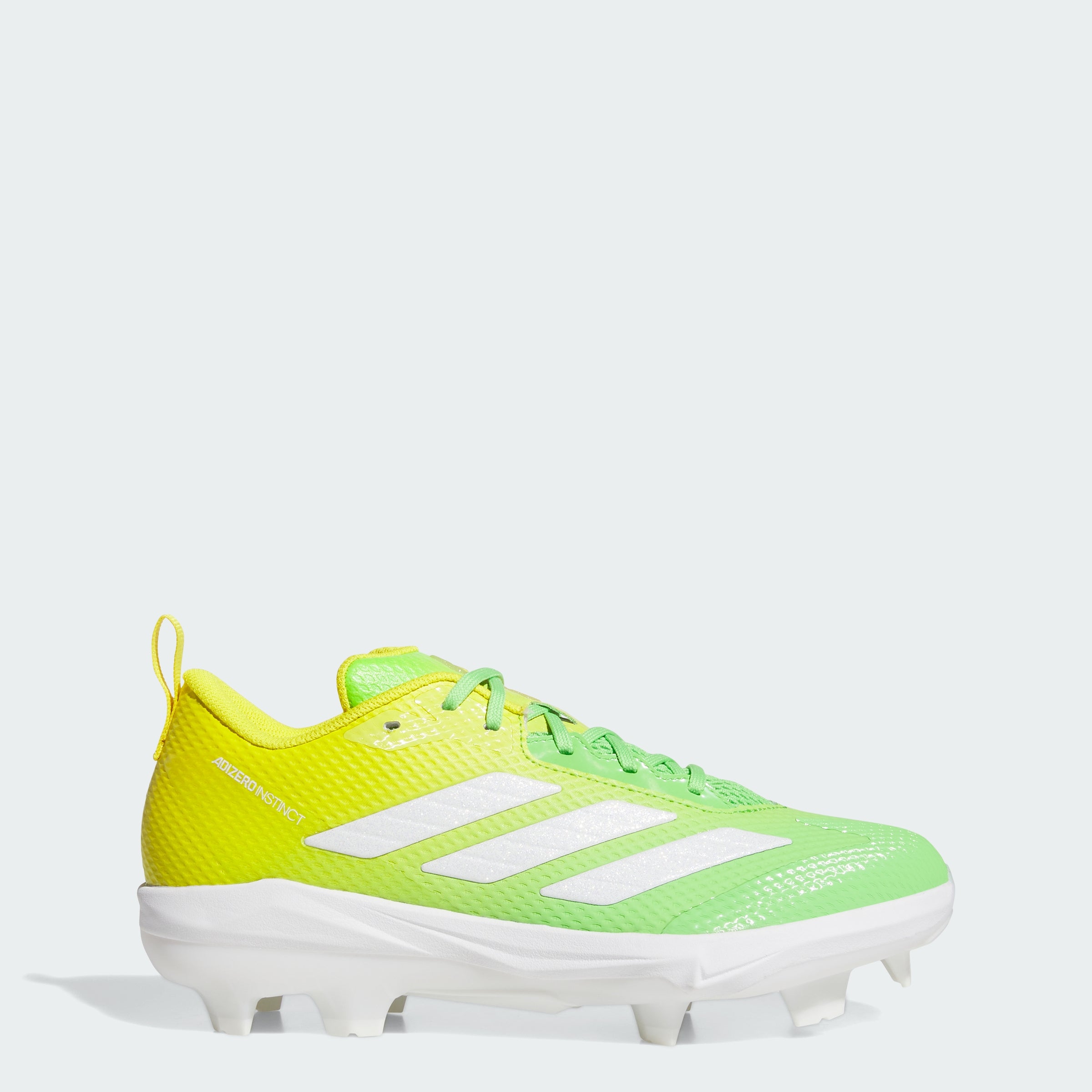 Женские бутсы Adidas Adizero Instinct 2.0 Candy TPU, белый/желтый
