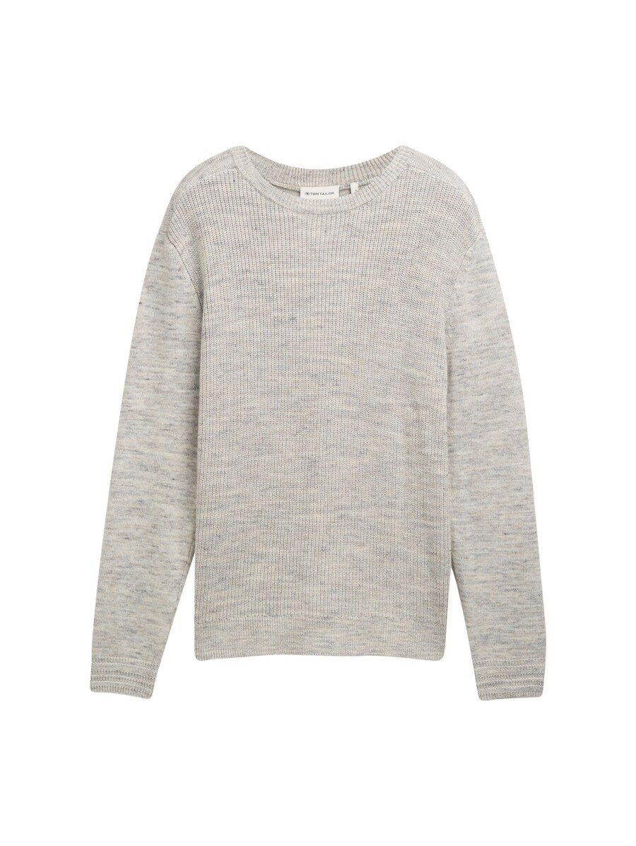 

Свитер TOM TAILOR Sweater, пятнистый серый
