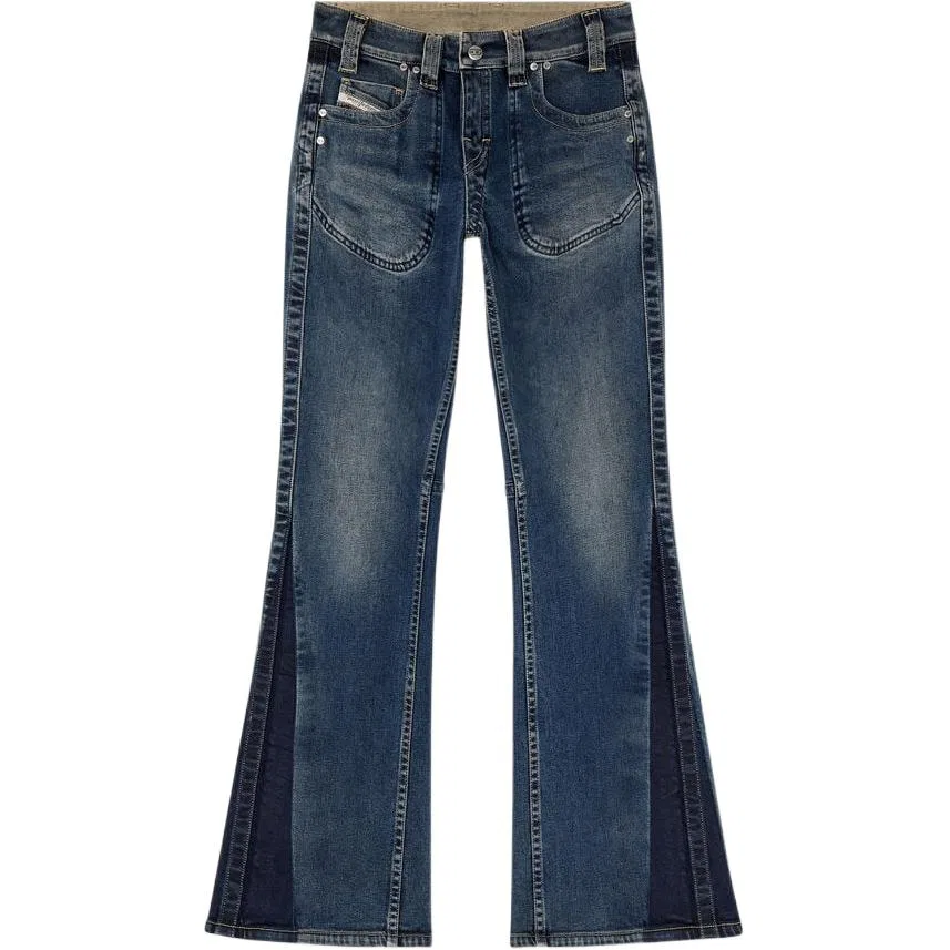 Джинсы D-resh-re bootcut DIESEL, Medium Blue