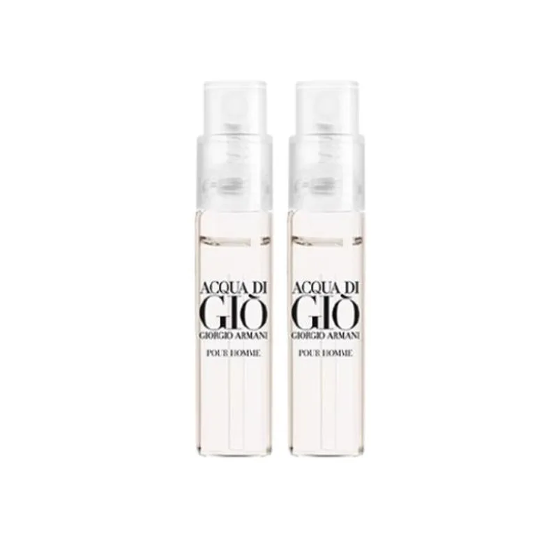 GIORGIO ARMANI Набор пробников ARMANI Envy Men's, туалетная вода Aquatic Scent с жасмином и кедром, 1.2 мл, 1.2ml*3 — фото 3