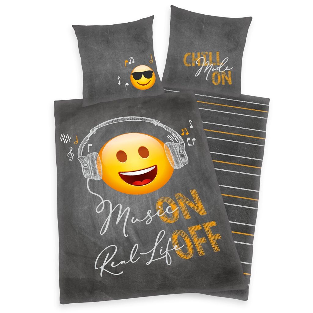 

Постельное белье Эмот!х, 80х80см + 135х200см Herding