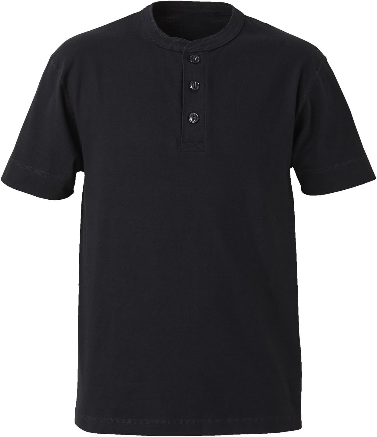 

Футболка с воротником-стойкой 5,6 унций мужская United Athle, черный