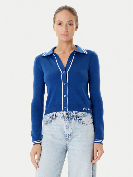 

Кардиган regular fit W5YR32 Z3HO2 Guess Jeans, синий