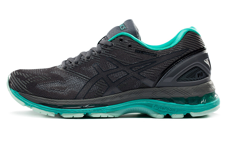 

Кроссовки GEL-Nimbus 19 женские с низким верхом, черные/зеленые Asics