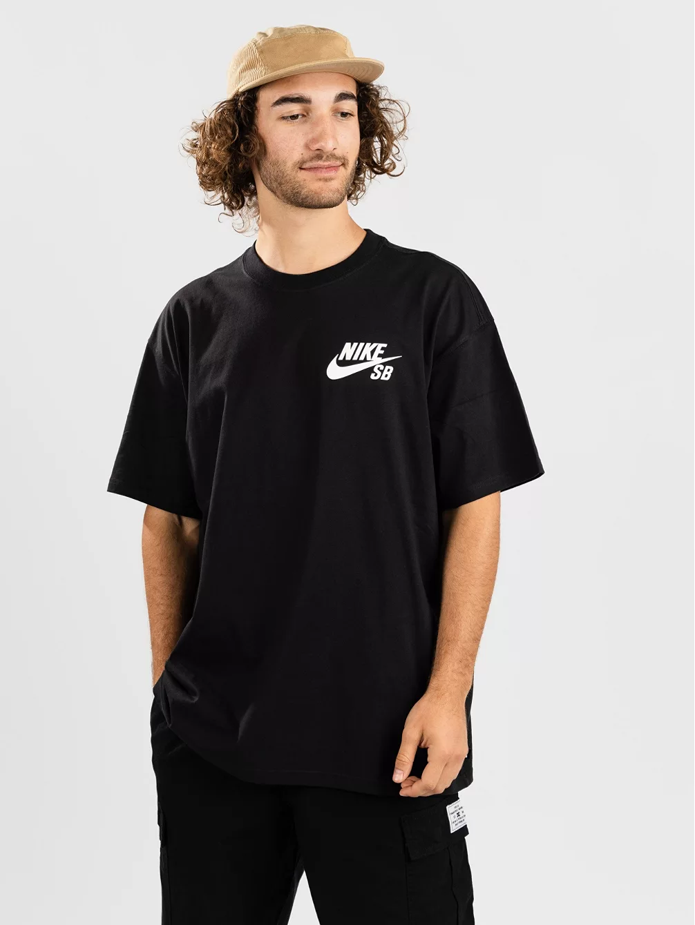Футболка с логотипом Sb Nike, черный