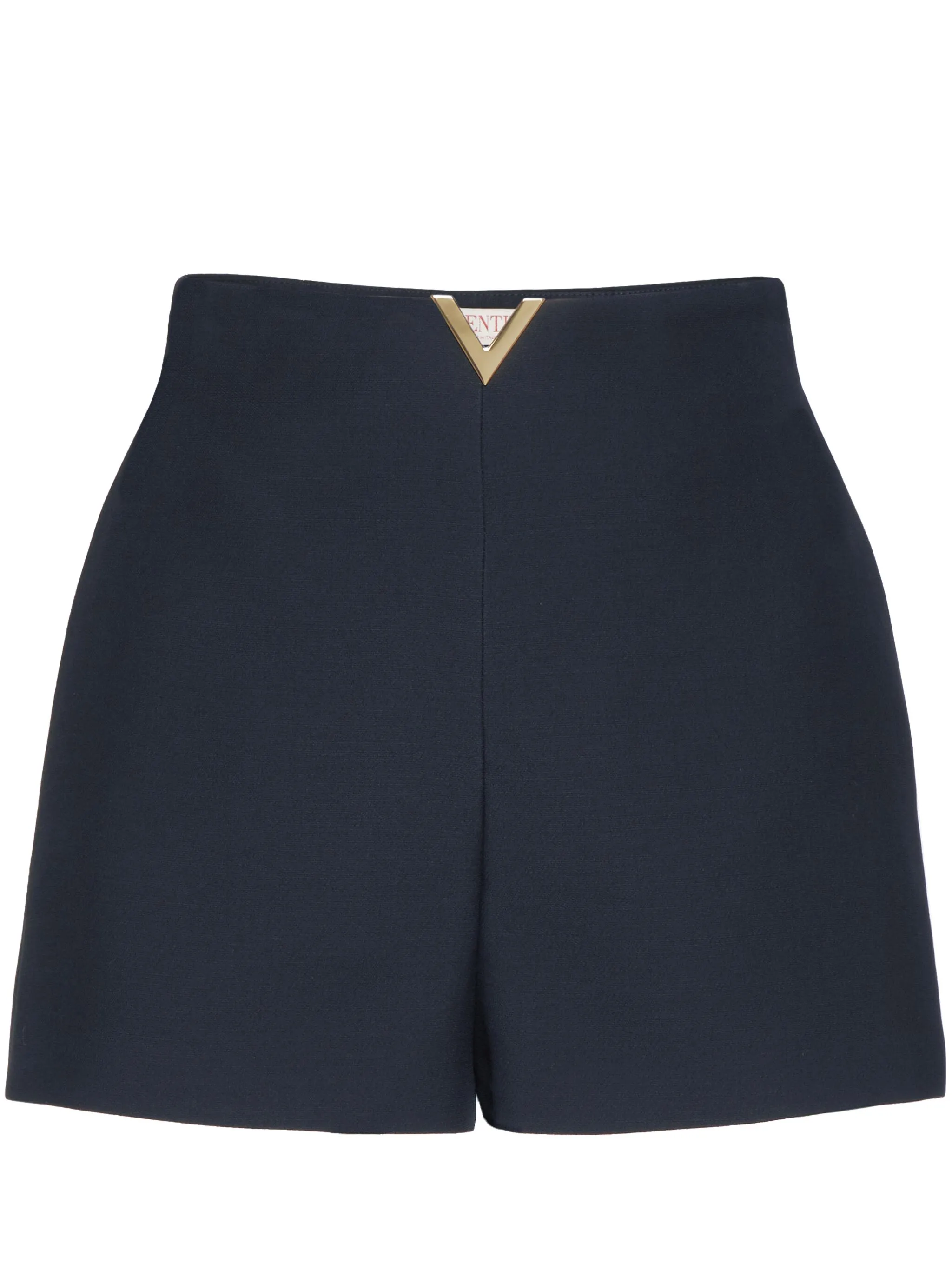 

Шорты Crepe Couture строгого кроя Valentino Garavani, синий