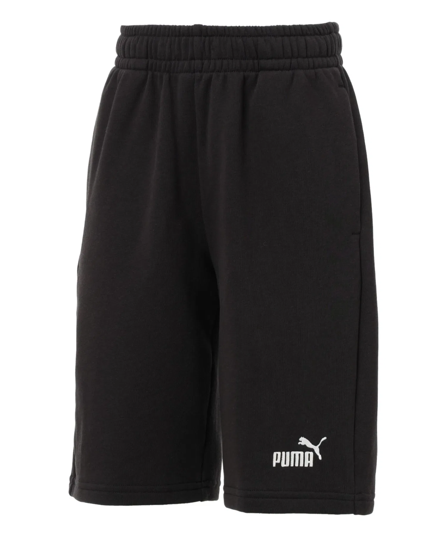Детские хлопковые шорты PUMA ESS Small Logo чёрные
