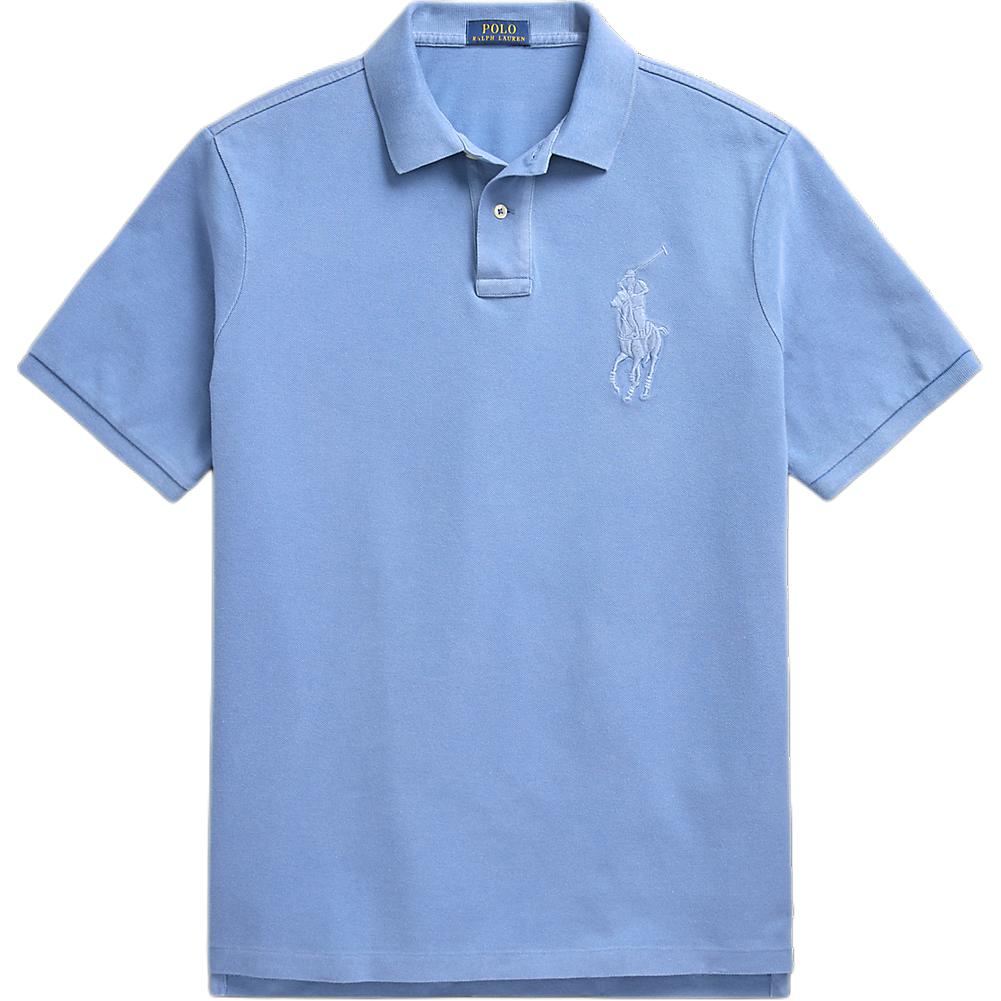 

Футболка поло мужская синяя Polo Ralph Lauren