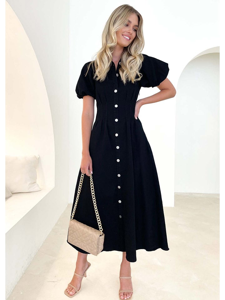 

Длинное платье Tazga, черный