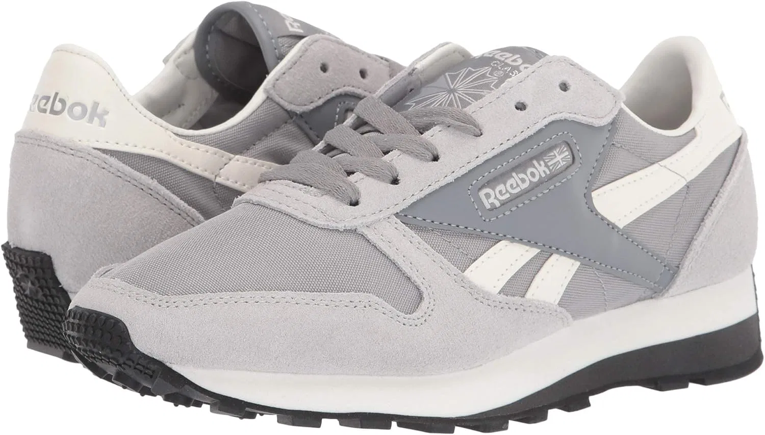 Кроссовки Reebok унисекс для взрослых, классические кожаные (Legacy), Cold Grey Chalk — фото 2