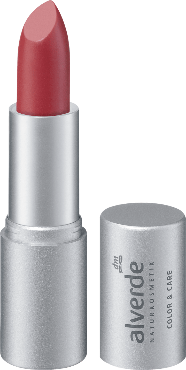 

Губная помада alverde NATURKOSMETIK Lippenstift Color & Care 08 Cherry, 4,6 g