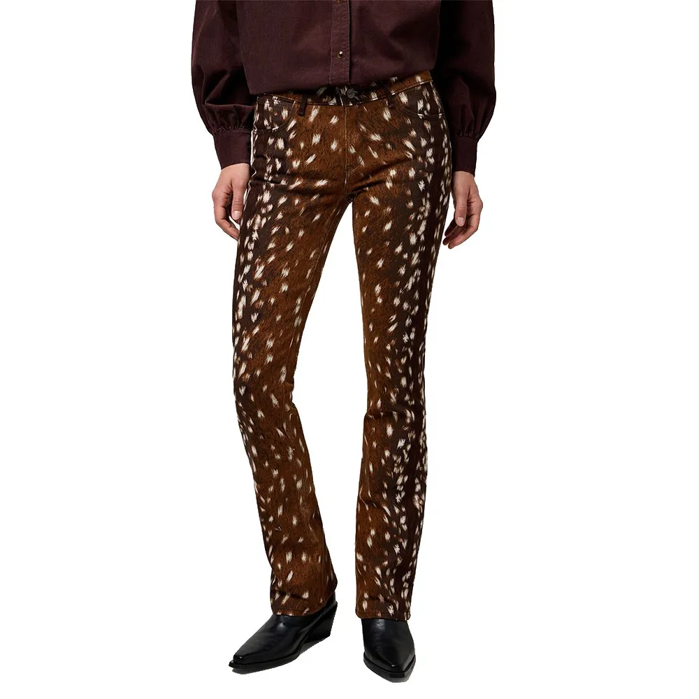 

Брюки Wrangler 112373188 Bootcut, коричневый