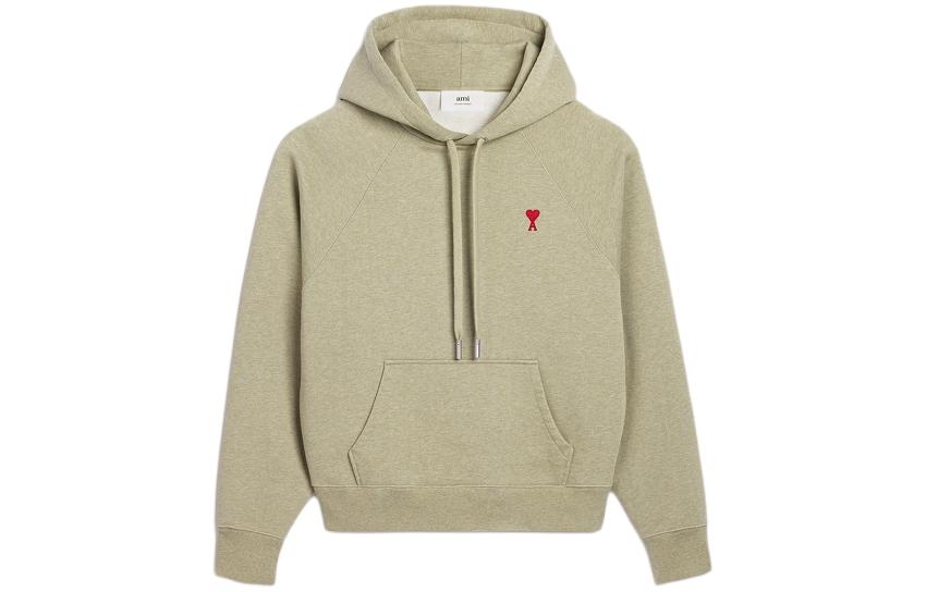 

Ami Paris Толстовка на молнии с вышивкой Ami De Coeur AMIPARIS, зеленый