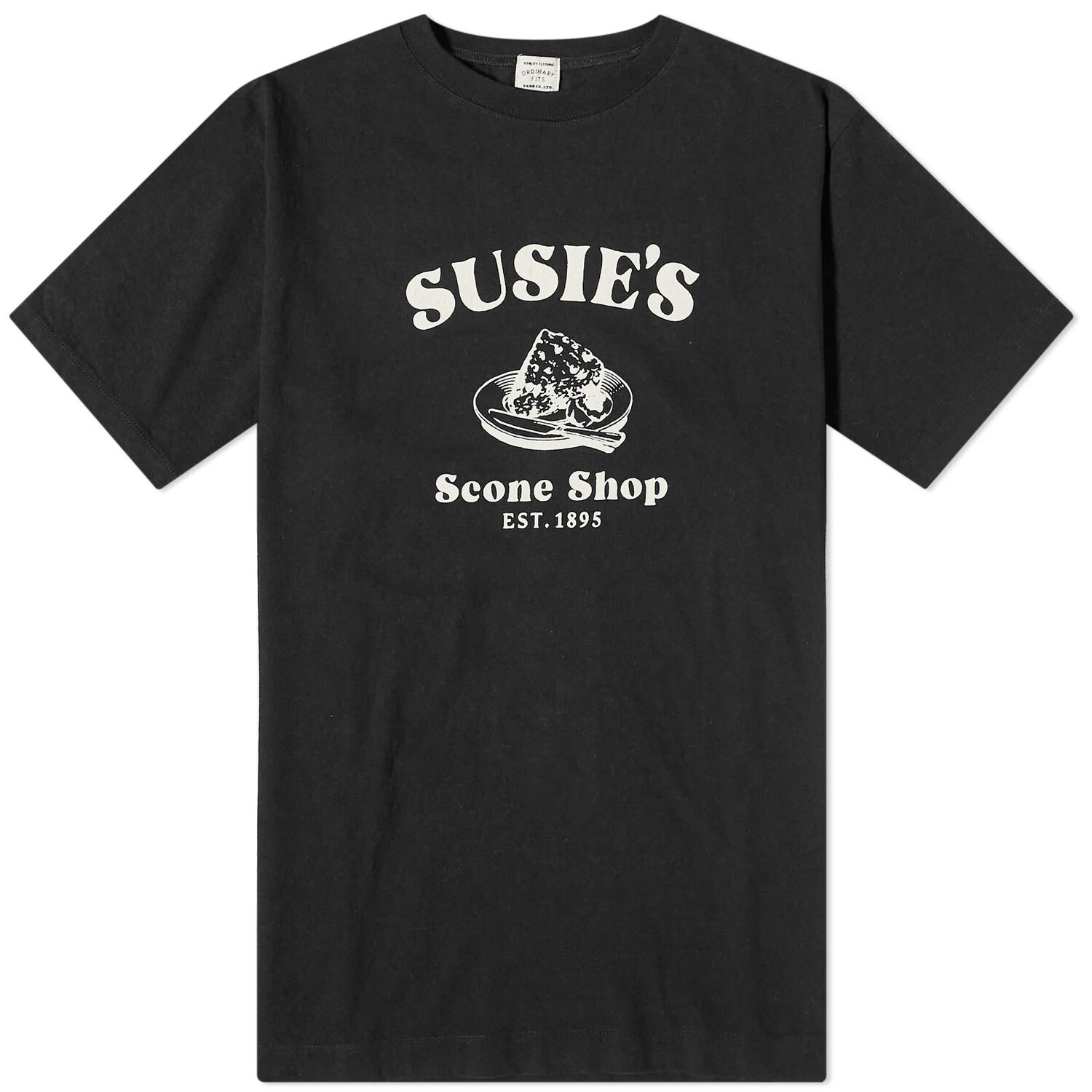 

Футболка Ordinary Fits Susie'S Scone Shop T-Shirt, черный