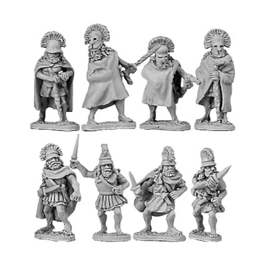 

Спартанские генералы и офицеры, Ancients - Greek (15mm) (Xyston Miniatures)