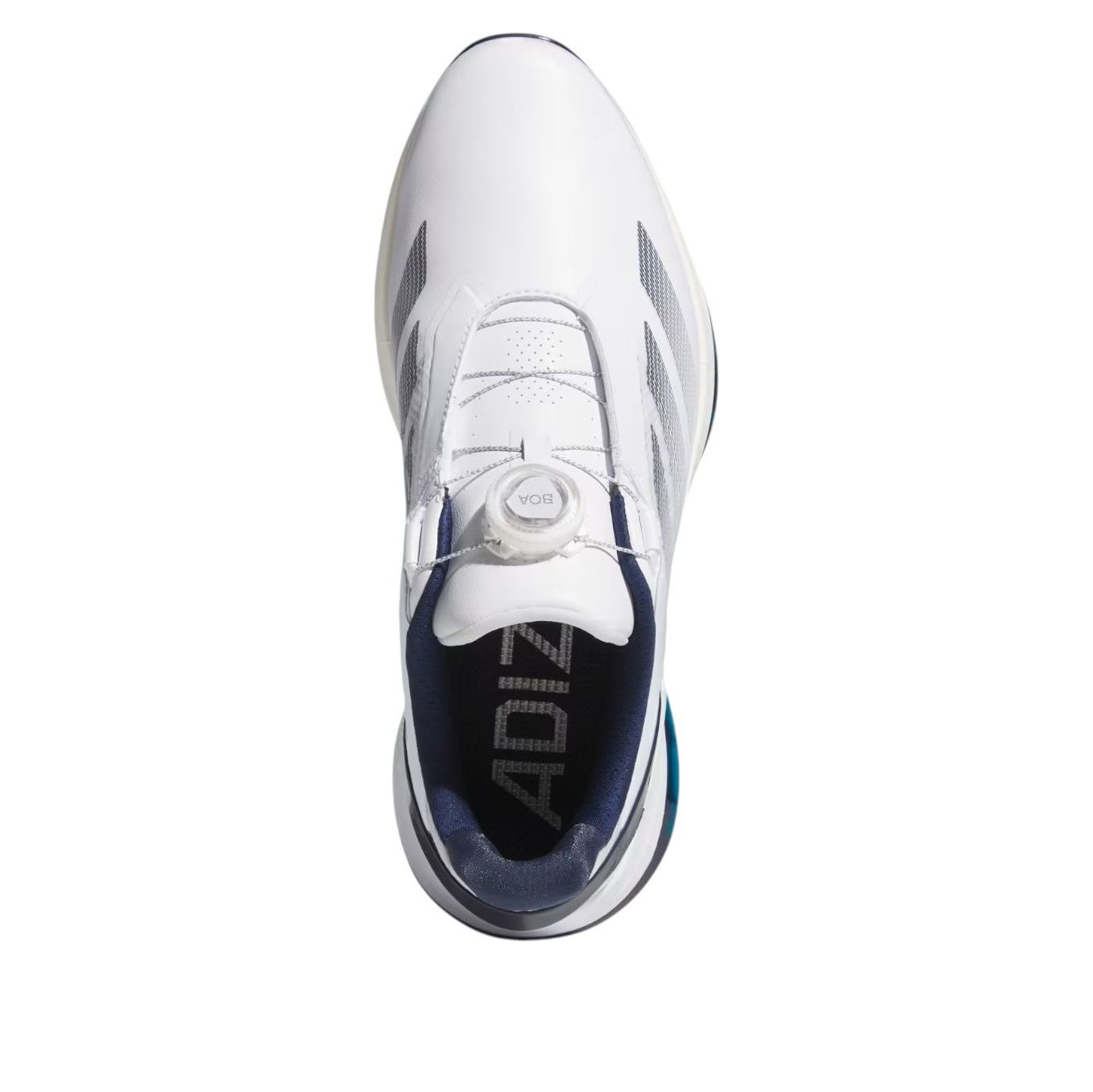 Кроссовки adidas adizero ZG Lo Boa Spikeless Golf 'Cloud White Night Indigo' — фото 2