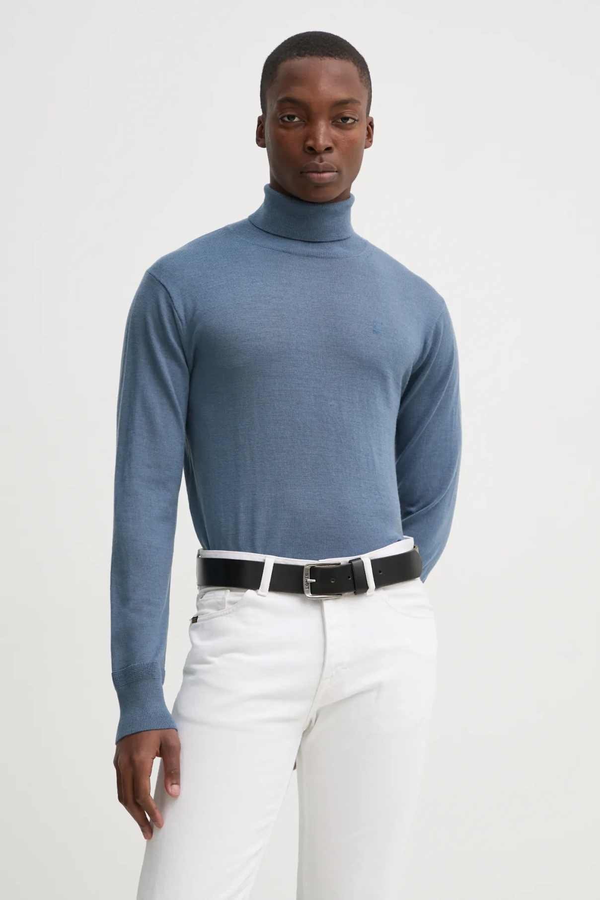 

Шерстяной свитер G-Star Raw, синий