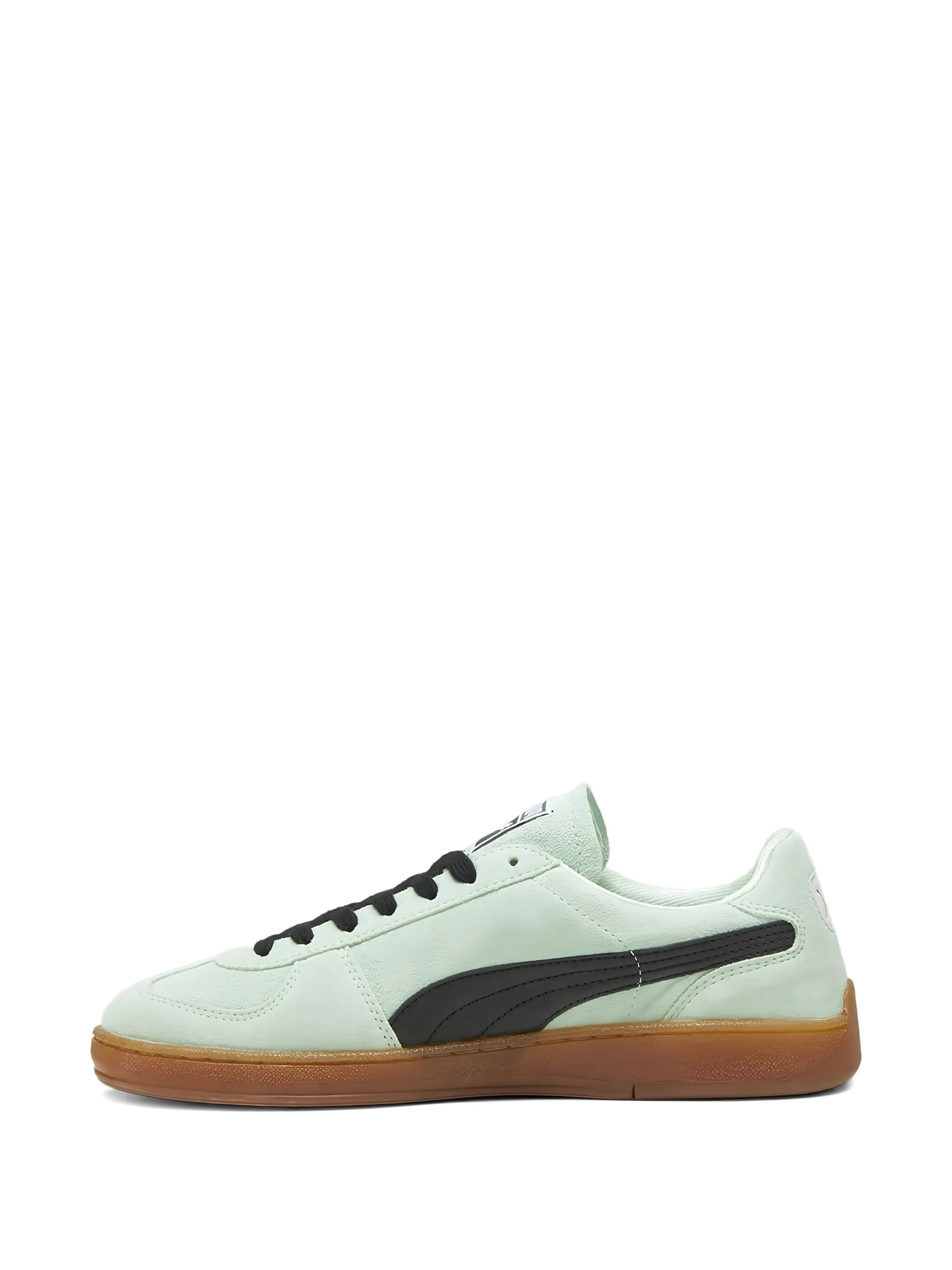 Кроссовки Super Team Black/Green Puma, зеленый — фото 3
