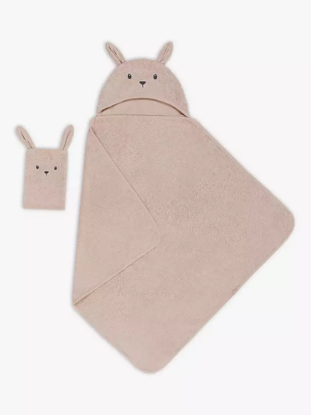 

Полотенце John Lewis Bunny Hooded, цвет oatmeal