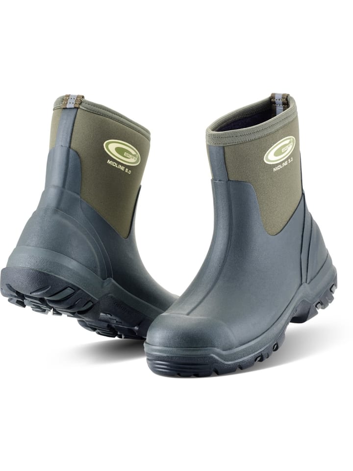 

Резиновые сапоги Midline Unisex Mid Height Wellies Grubs, зеленый