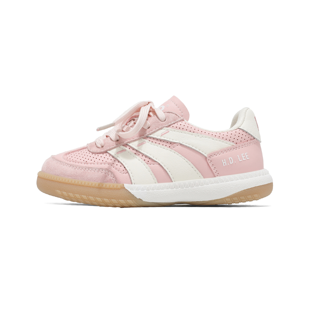 

Низкие детские повседневные туфли Kids Lee, розовый