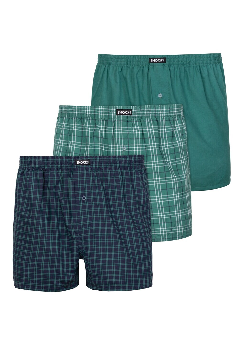 

Трусы боксеры Snocks American Woven weit, синий