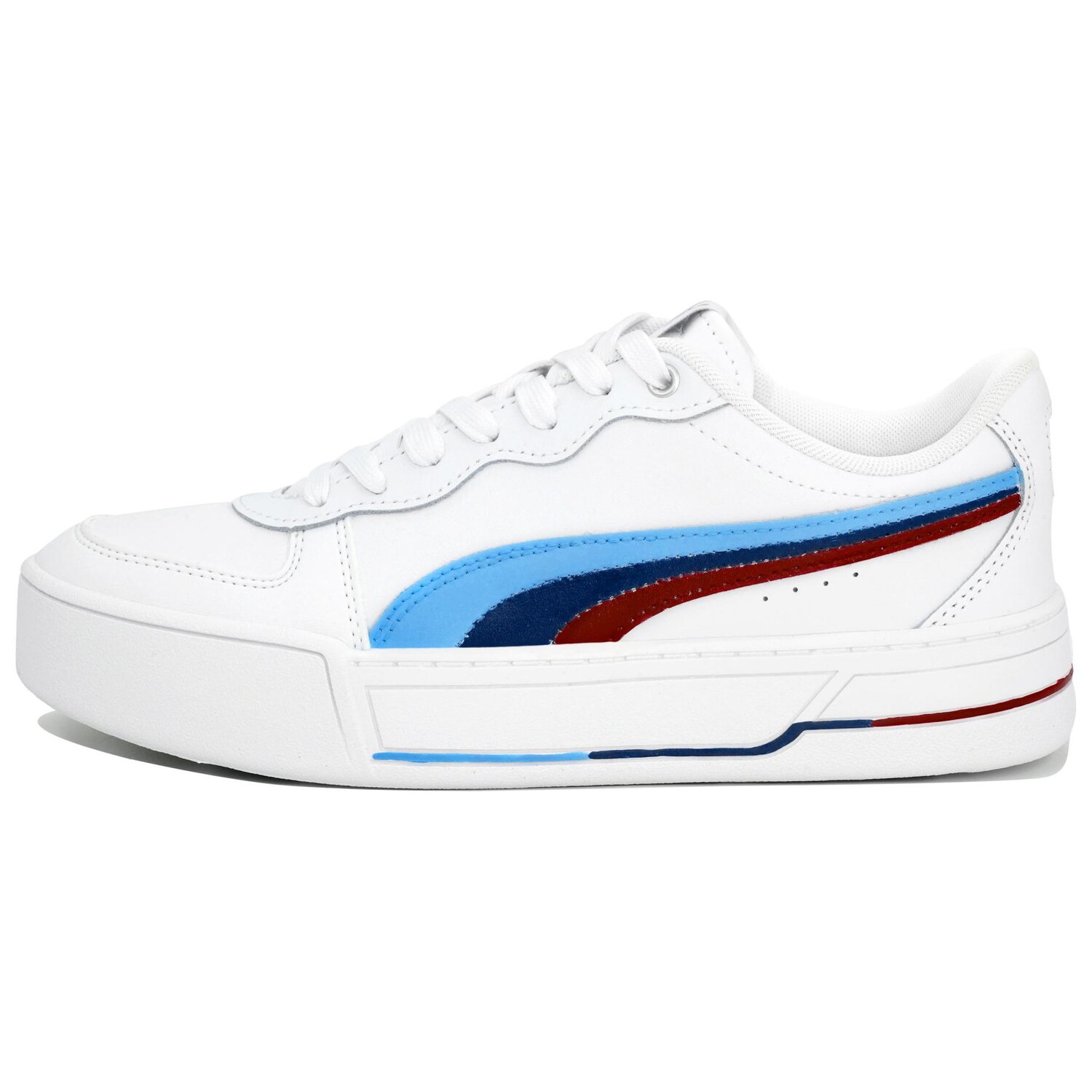 

Кроссовки Puma Skye Skateboarding Shoes Women's Low-top Blue/White, синий