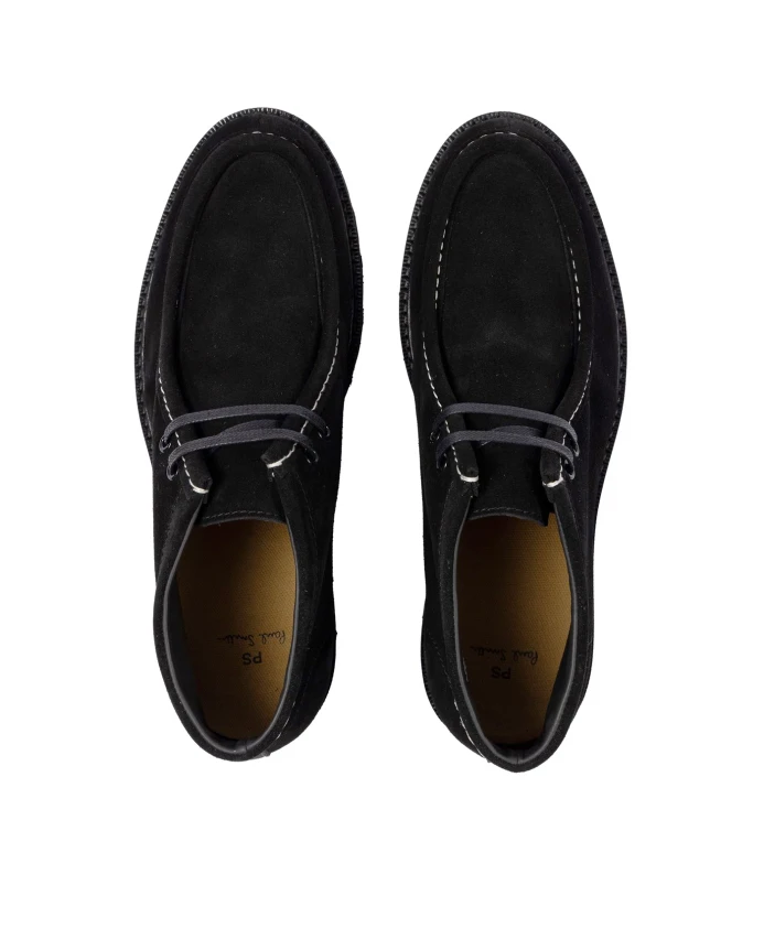 Ботинки-Чукка Tobruk на шнуровке Paul Smith, черный — фото 4