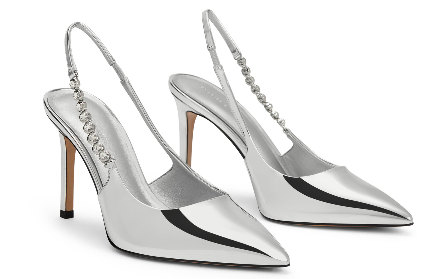 Свадебные туфли на высоком каблуке женские Charles&Keith — фото 2