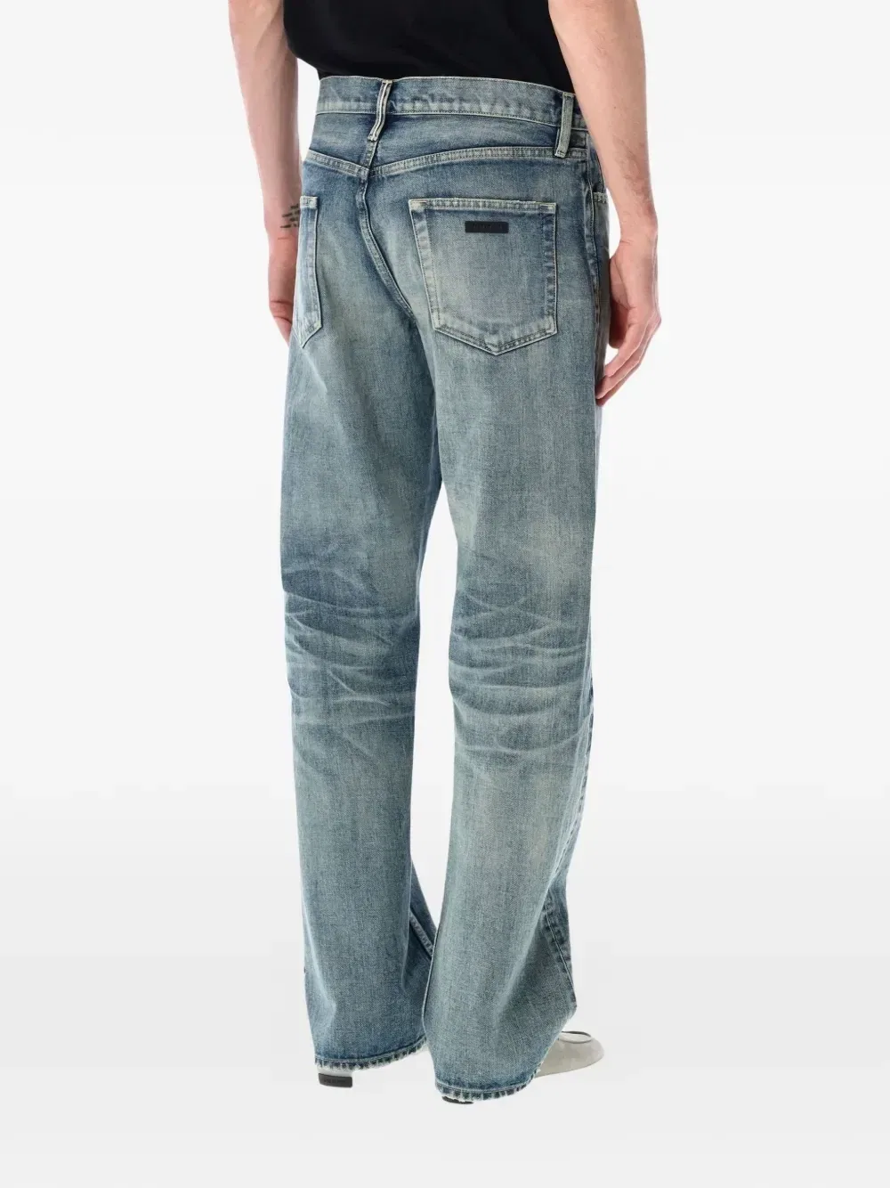 Джинсы Japanese Selvedge Denim Straight 5 Pocket Fear Of God, синий — фото 2