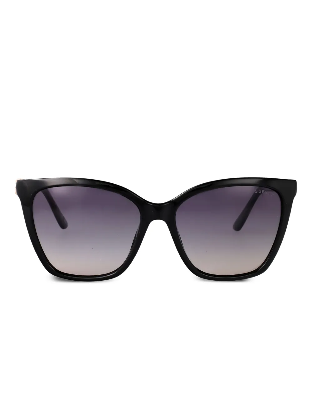 

Солнцезащитные очки в оправе 'кошачий глаз' с логотипом GUESS EYEWEAR, черный