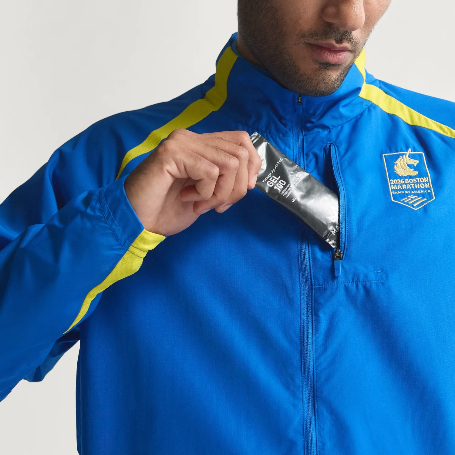 Куртка Boston Marathon для мужчин Adidas, синий — фото 4