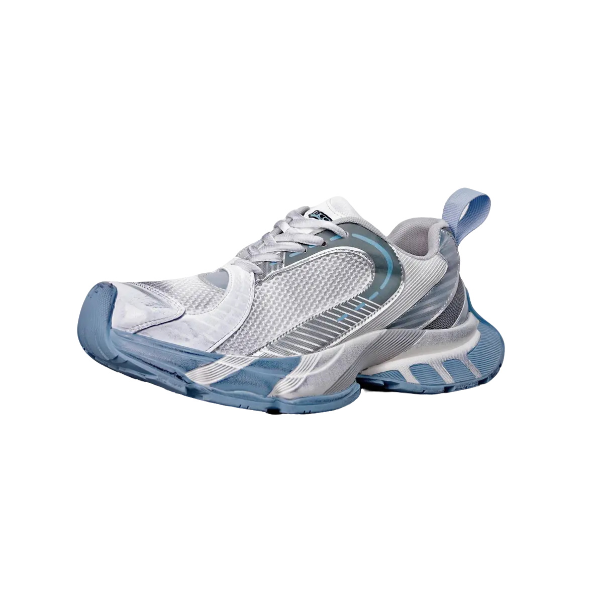 

Banas Кроссовки X UCOC x Low Top повседневные мужские бело-голубые, цвет White Blue
