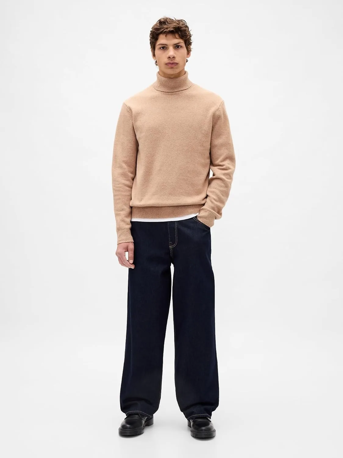 Свитер водолазка GAP Men's Cashsoft — фото 3