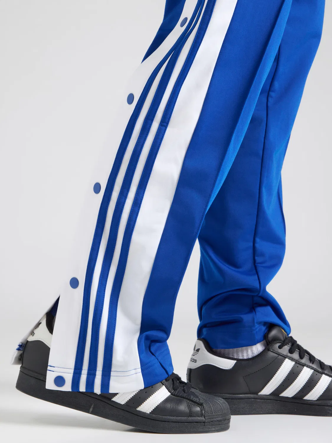 Брюки Adidas Originals свободного кроя Adibreak кобальтово-синего цвета — фото 2