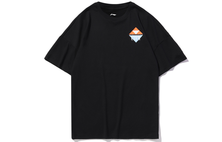 

Футболка унисекс черная LiNing
