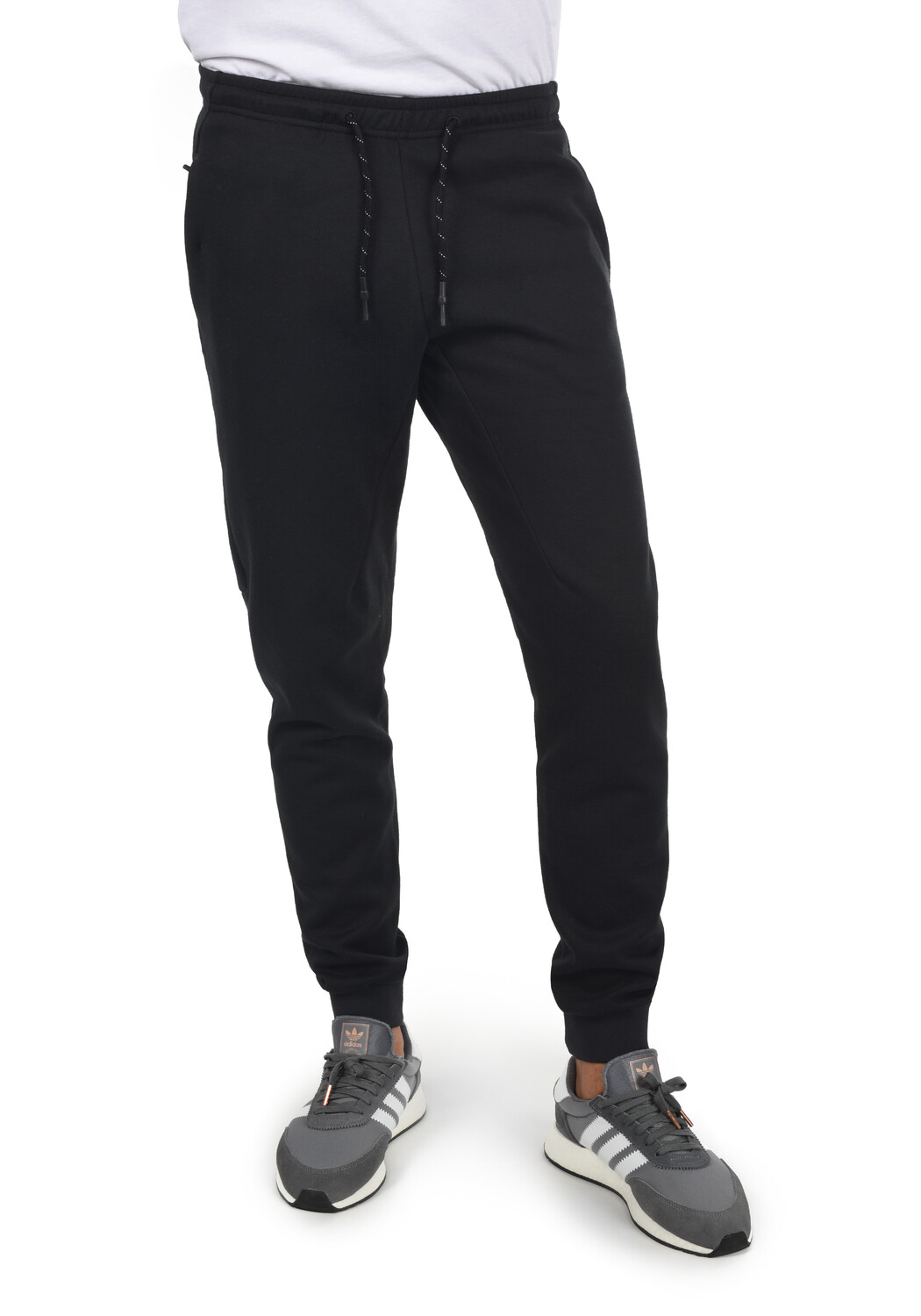 

Тканевые брюки INDICODE Jogging IDNapanee, черный