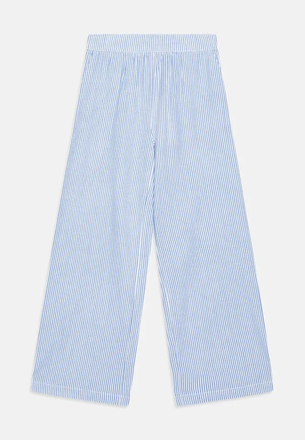 Брюки kogsmilla life stripes Only Girls, Cloud Dancer/Clear Sky — фото 3