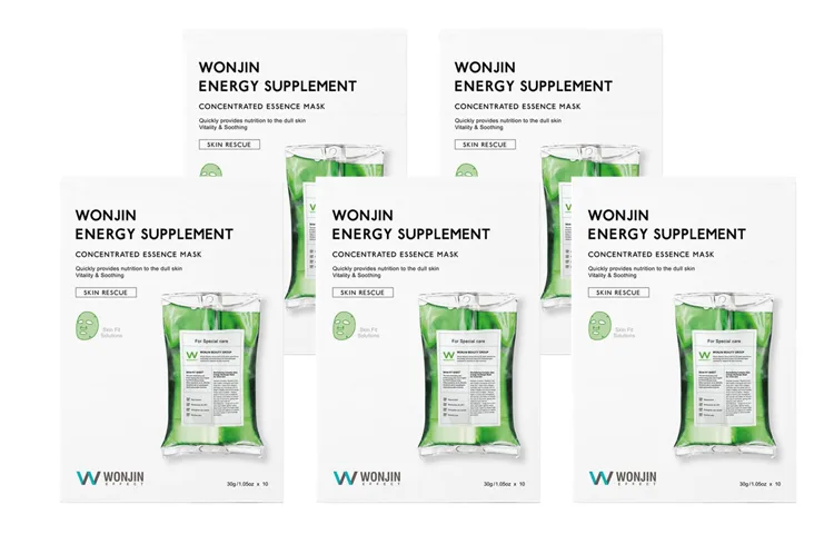 Wonjin Effect Маска для лица, Bulk Pack 30g*10 Pieces*5 Boxes