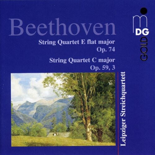

CD диск Beethoven / Leipzig String Quartet: String Quartet in E Flat Major Op 74